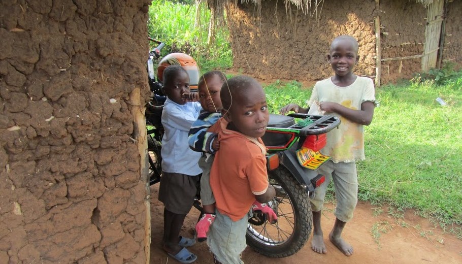 Motor bike bought with transfers saves 300 Kenyan shillings a day. CREDIT Give Direct