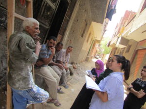 Participatory rapid appraisal in Cairo. 