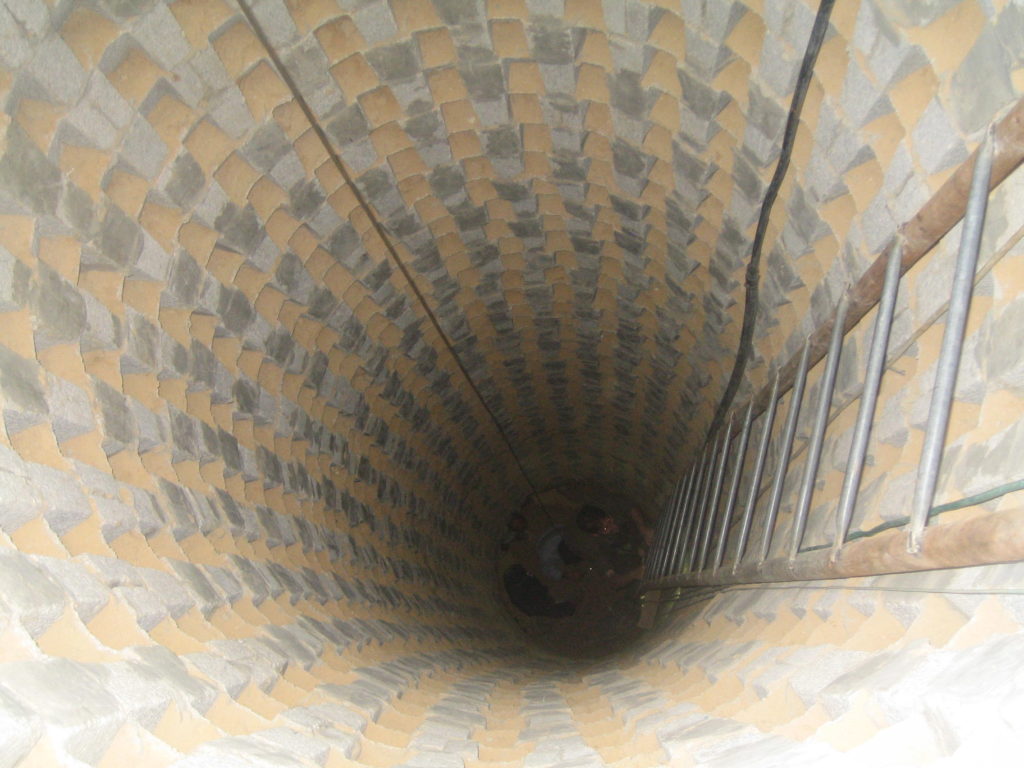 Tunnel at Rafah between Gaza and Egypt, July 2009.